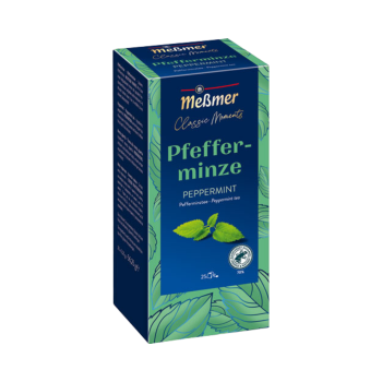 Meßmer Classic Moments Pfefferminze, Kräutertee, Teebeutel im Kuvert, 2. Entnahmefach/displaytauglich, 56,25g
